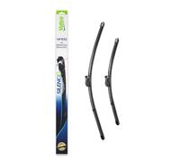 Valeo Silencio Kit de 2 Balais d'Essuie-Glace Plats VF933 - Avant - 600 mm / 500 mm - Remplacement d'Équipement d'Origine, Fabriqués en France - 577933