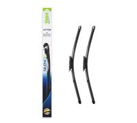 Valeo Silencio x2 Balais d'Essuie-Glace VF799 - Avant - 550 mm / 550 mm | Fabriqués en France, Kit de 2 Balais Plats, Remplacement d'Équipement d'Origine, 577799