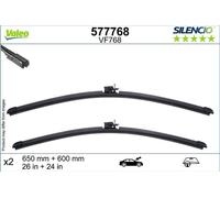VALEO Wischblatt SILENCIO FLAT BLADE SET Vorne 577768