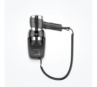 Valera Action Super Plus 1600 Shaver sèche-cheveux mural avec prise rasoir, noir/chrome