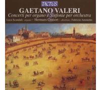 Valeri Gaetano – Concerti per Organo e Sinfonie per Orchestra – Tactus