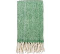 Valeria - plaid - 130x170 cm - en laine - Vert sauge
