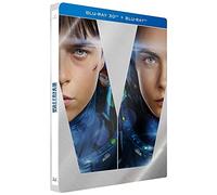 valerian et la cité des milles planetes blu ray 3d + 2d steelbook 2017
