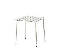 Valerie Objects Aligned Table de Salle à Manger D'extérieur 70x70 Blanc Cassé