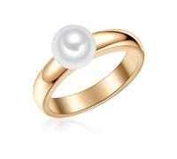 Valero Pearls Bague avec perle pour Femme en Argent sterling
