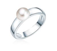 Valero Pearls Bague avec perle pour Femme en Argent sterling