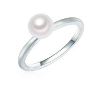 Valero Pearls Bague avec perle pour Femme en Argent sterling
