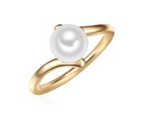 Valero Pearls Bague avec perle pour Femme en Argent sterling