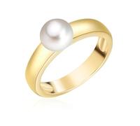Valero Pearls Bague avec perle pour Femme en Argent sterling