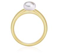 Valero Pearls Bague or / blanc perle, Taille 50
