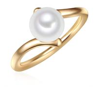 Valero Pearls Bague avec perle pour Femme en Argent sterling