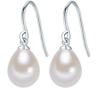 Valero Pearls Boucles d'oreilles pour Femme en 925/- Argent sterling Perle de culture d'eau douce env. 8,0-9,0 mm