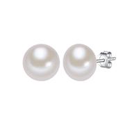 Valero Pearls Boucles d'oreilles argent / blanc, Taille One Size