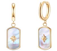 Valero Pearls Boucles d'oreilles jaune d'or, Taille One Size