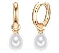 Valero Pearls Boucles d'oreilles or / blanc perle, Taille One Size