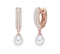 Valero Pearls Boucles d'oreilles or / blanc, Taille One Size