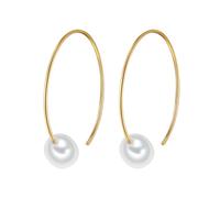 Valero Pearls Boucles d'oreilles or / blanc, Taille One Size
