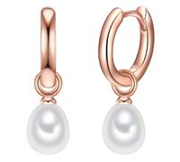 Valero Pearls Boucles d'oreilles or rose / blanc perle, Taille One Size