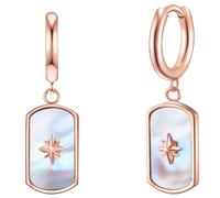 Valero Pearls Boucles d'oreilles or rose / blanc perle, Taille One Size