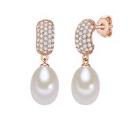 Valero Pearls Boucles d'oreilles or rose / transparent / blanc perle, Taille One Size