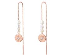 Valero Pearls Boucles d'oreilles or rose / transparent / blanc perle, Taille One Size