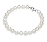 Valero Pearls Bracelet en perles pour Femme Argent sterling