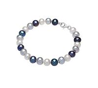 Valero Pearls Bracelet en perles pour Femme Argent sterling