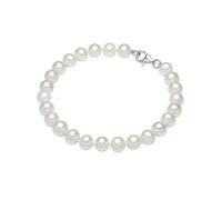 Valero Pearls Bracelet en perles pour Femme Argent sterling