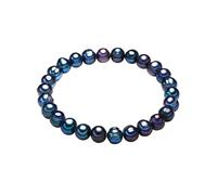 Valero Pearls Bracelet en perles pour Femme en Perle de culture d'eau douce env. 7,0-8,0 mm