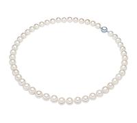 Valero Pearls Collier de perles pour Femme Argent sterling