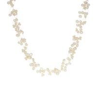 Valero Pearls Collier de perles pour Femme en 925/- Argent sterling Perle de culture d'eau douce env. 3,0-6,0 mm