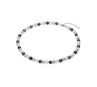 Valero Pearls Collier de perles pour Femme Argent sterling