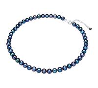 Valero Pearls Collier de perles pour Femme en 925/- Argent sterling Perle de culture d'eau douce env. 7,0-8,0 mm