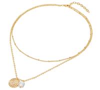Valero Pearls Chaîne jaune d'or, Taille One Size