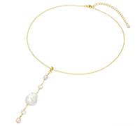 Valero Pearls Chaîne or / blanc perle, Taille One Size