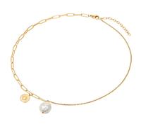 Valero Pearls Chaîne or / blanc, Taille One Size