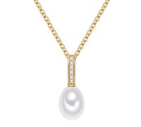 Valero Pearls Chaîne or / transparent / blanc perle, Taille One Size