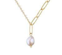 Valero Pearls Chaîne or / blanc perle, Taille One Size