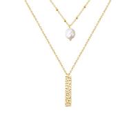 Valero Pearls Chaîne jaune d'or, Taille One Size
