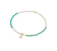 Valero Pearls Chaîne turquoise / vert / blanc, Taille One Size