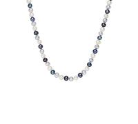 Valero Pearls Collier de perles pour Femme Argent sterling