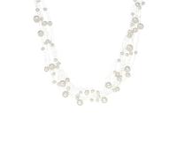 Valero Pearls Collier de perles pour Femme en 925/- Argent sterling Perle de culture d'eau douce env. 4,0-8,0 mm