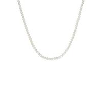 Valero Pearls Collier de perles pour Femme en Perle de culture d'eau douce env. 5,0-6,0 mm
