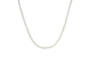Valero Pearls Collier de perles pour Femme en Perle de culture d'eau douce env. 5,0-6,0 mm