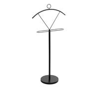 HAKU Möbel Valet Noir, métal - Dim.: L 51 cm x H 117 cm x P 28 cm, Style: Modern
