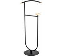 Valet de Chambre Design "Malia" 115cm Noir & Naturel Noir G