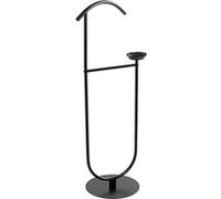 HAKU Valet de chambre Malia multifonctionnel métal noir – étagère 45×116×34 cm