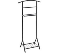 HAKU Möbel Valet Noir, métal - Dim.: L 45 cm x H 101 cm x P 26 cm, Style: Modern