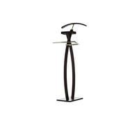 IDIMEX Valet de Chambre Robin Valet de Nuit Porte vêtements, Structure en Bois lasuré Brun foncé
