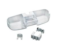 Valet de douche - WENKO - Premium - Transparent - 3 compartiments - Design moderne